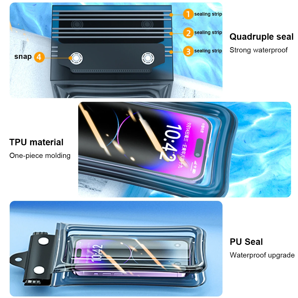 Floating Waterproof Phone Case - Dry Bag Waterproof review and price