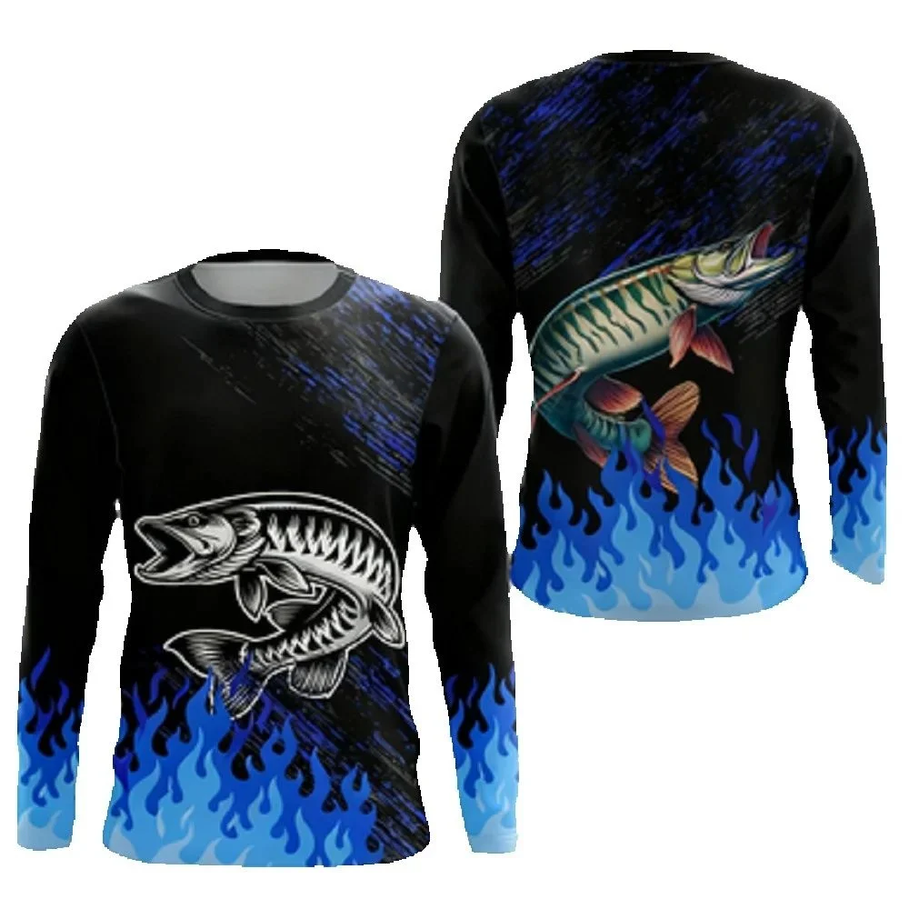 Mens Fishing Shirt Long Sleeve - Rash Guard review and price