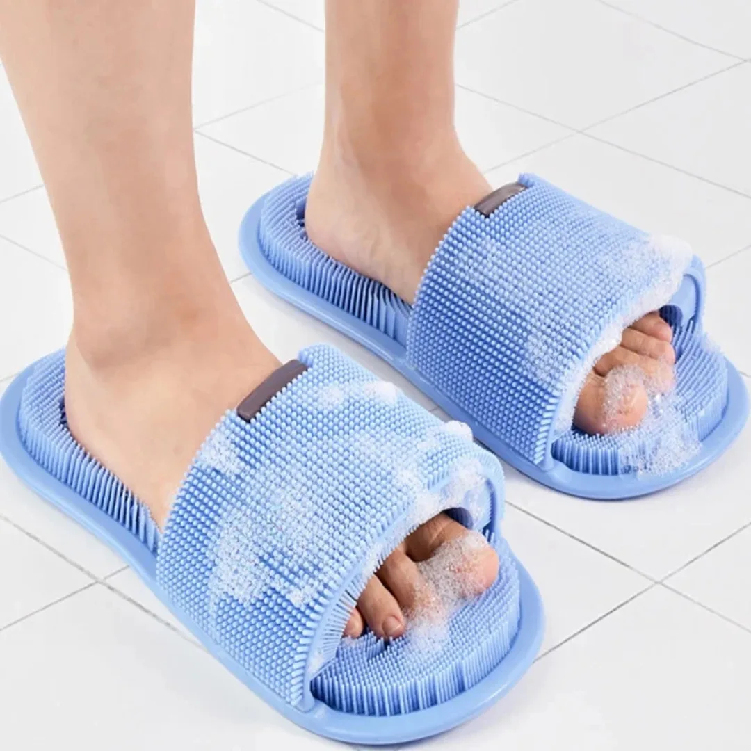 1pc Magic Foot Wash Slippers A - Flippers Swimming review and price