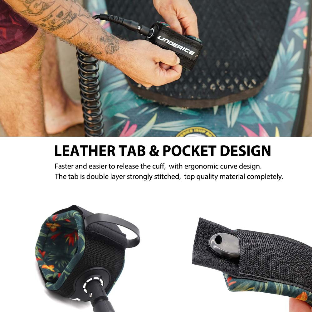 SUP Paddle Leash 7MM10FT Surfi - Surfboard Leash review and price