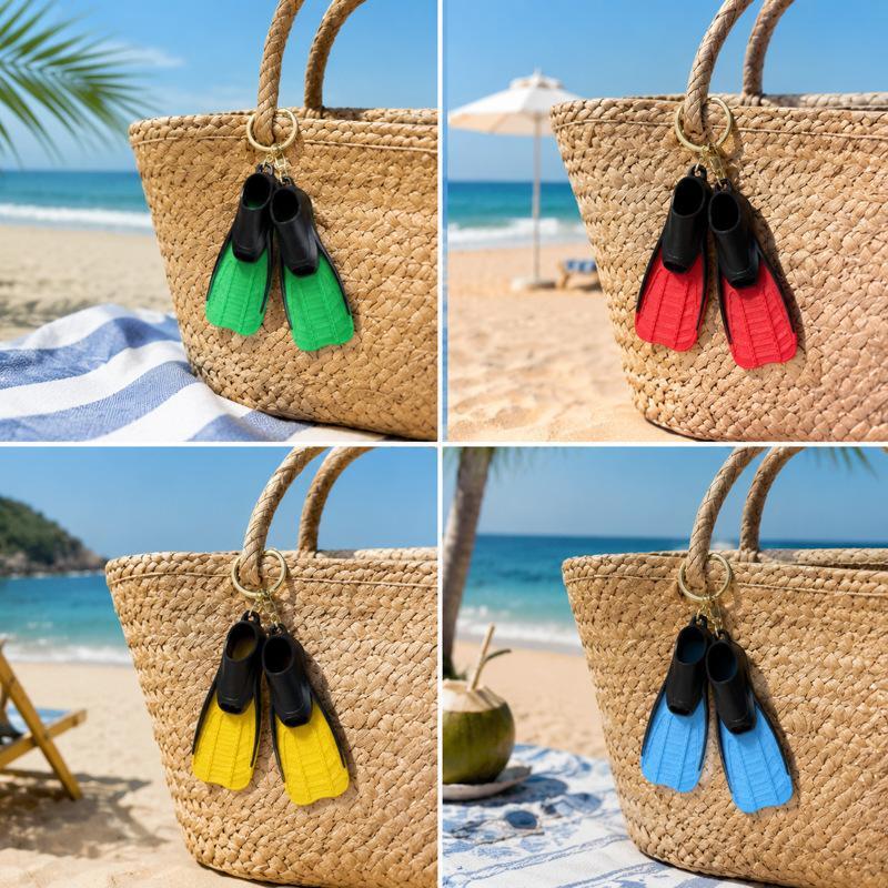 Diving Fin Key Chain Flipper K - Flippers Swimming review and price