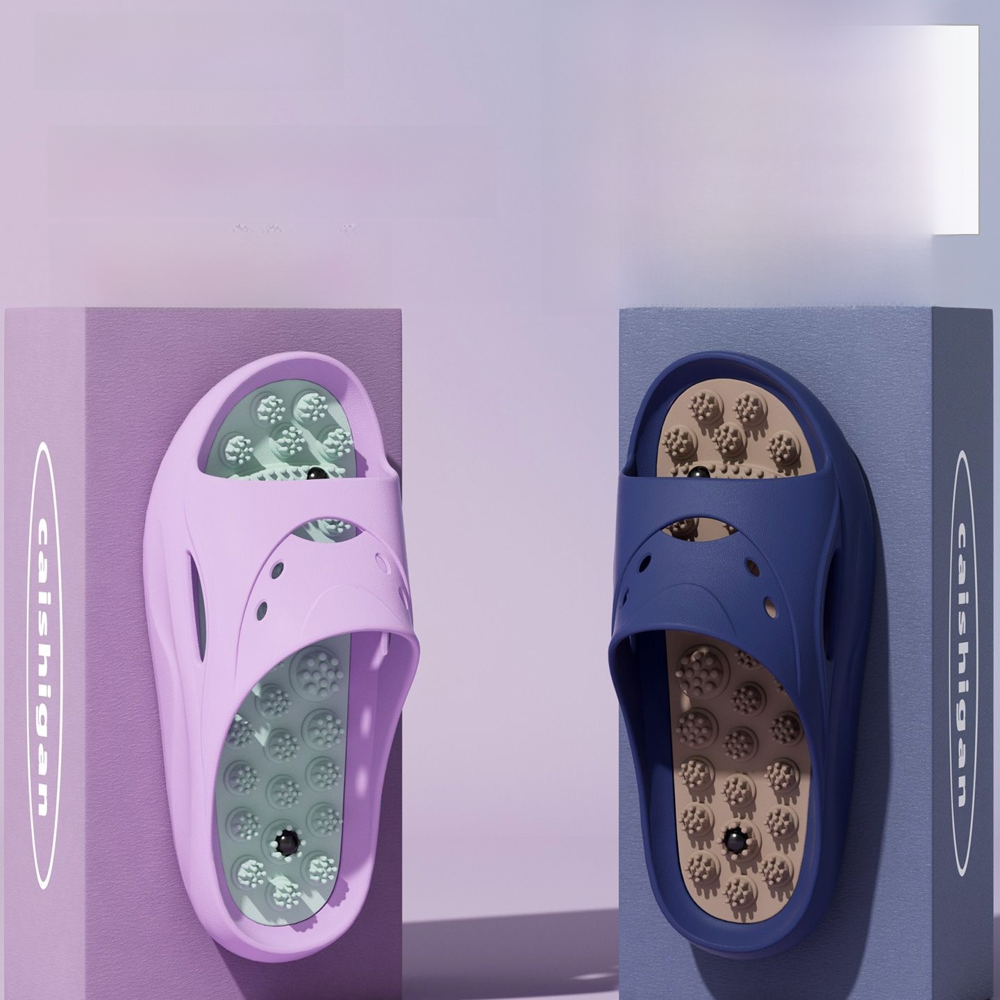ECAC Magnetic Sole Massage Sli - Flippers Swimming review and price