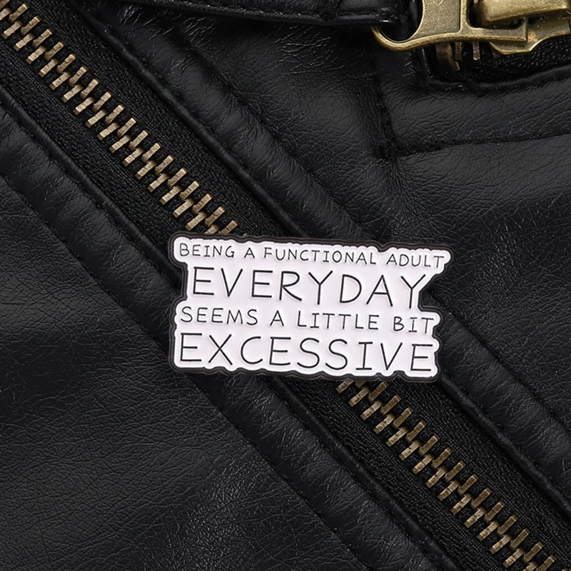 Humorous Adult Meme Enamel Bro - Life Jacket review and price