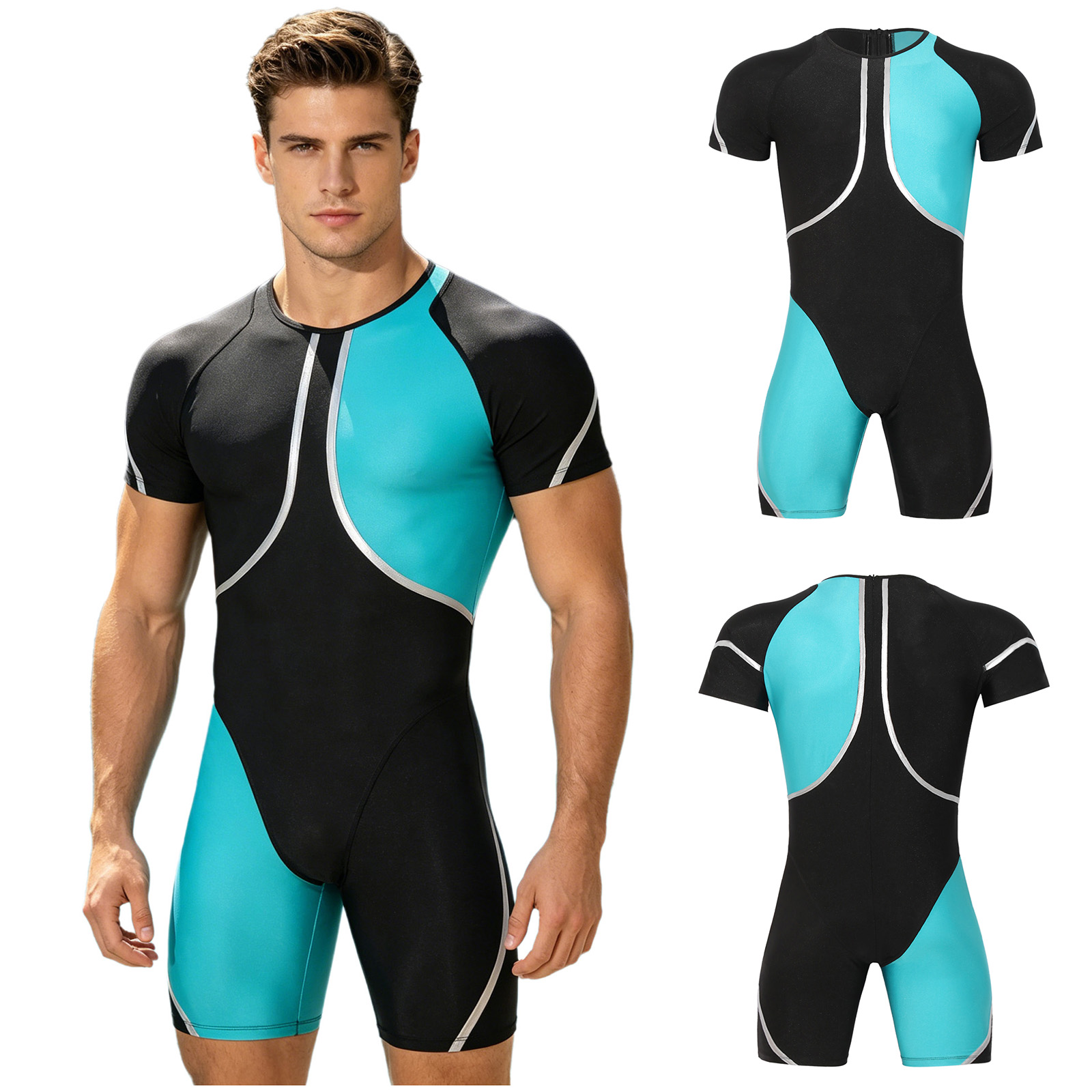 Men One-piece Swimsuit Rash Gu - Wetsuit Men review and price